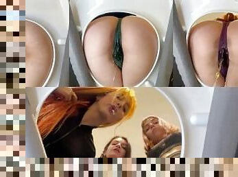 bagno, urina, amatoriali, schiave, trio, pov, toilette, doccia, donne-dominanti, dominazione