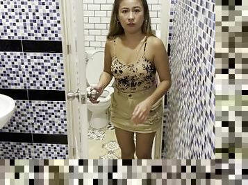 asia, umum, vagina-pussy, pelajar-perempuan, amatir, blowjob-seks-dengan-mengisap-penis, antar-ras, buatan-rumah, toilet, saudara-perempuan