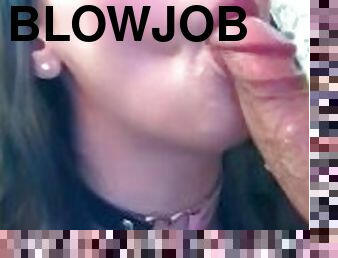 amatir, blowjob-seks-dengan-mengisap-penis, penis-besar, remaja, deepthroat-penis-masuk-ke-tenggorokan, menelan, pengasuh-bayi, manis, penis, kasar