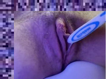 my toothbrush makes me cum