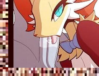 Delphox wants to cum in her mouth  R-MK