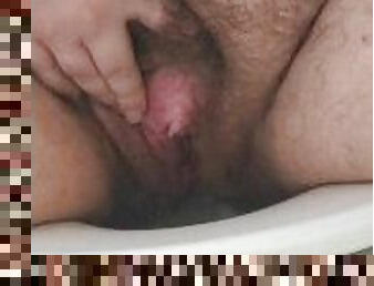 gordo, peluda, mijando, cona-pussy, amador, maduro, bbw, fetiche, sozinho