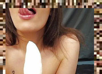 ????? ?? ????? ?? ??? ????? ????? ?? ????? ???? ????? ????? Ice cream in pussy and in my Anus(ASMR)