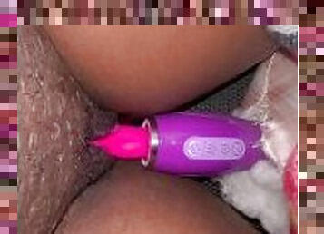 Outside pussy play