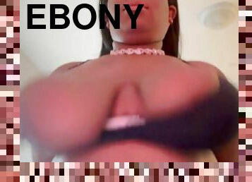 Ebony MILF Titties Bouncing