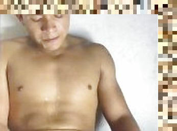 masturbación, amateur, gay, paja, corrida, webcam, fetichista, a-solas, leche, gay-joven