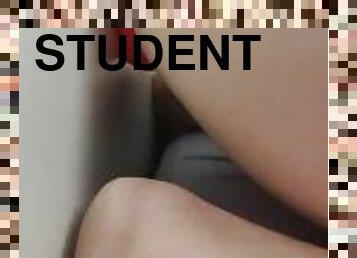 storatuttar, doggy-style, masturbation, orgasm, student, amatör, tonåring, leksak, fingerknull, ung18