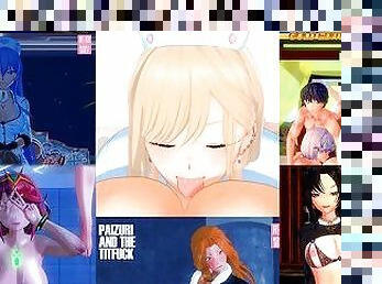 All of your favorite anime girls rimming guys in this dirty compilation