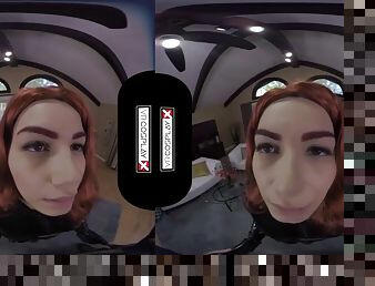 Vr cosplay x black widow rides your cock vr porn