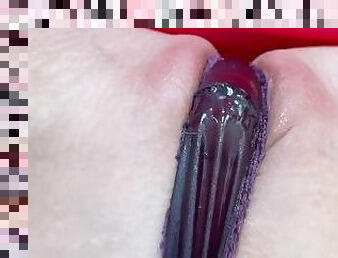 clitoris-bagian-atas-vagina-paling-sensitif, mastubasi, orgasme, vagina-pussy, amatir, kotor, sudut-pandang, celana-dalam-wanita, sperma, ketat