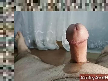 Close Up Masturbation and Cumshot - KinkyAndHorny1980