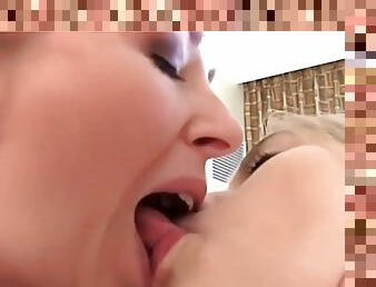 Lesbian breast lover and kissing (preview)