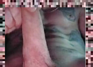 mastubasi, amatir, cumshot-keluarnya-sperma, penis-besar, seorang-diri, penis