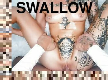 Will she be able to swallow it all?
