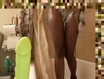 BJ in the shower