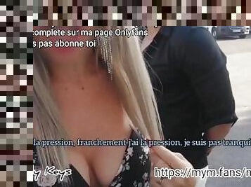 Réel ! Elle convainc cet homme qu'elle ne connaît pas de tromper sa femme avec elle - anal amateur