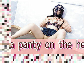 Put a panty on the head - Fetish Japanese Video