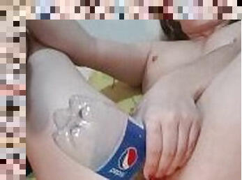 I masturbate with a soda bottle