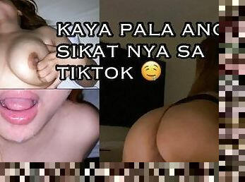 Pinay Teen Mag Li-live Lang Daw Sa Tiktok Nauwi Sa Kantutan (Loud Moaning and Cum Swallow)