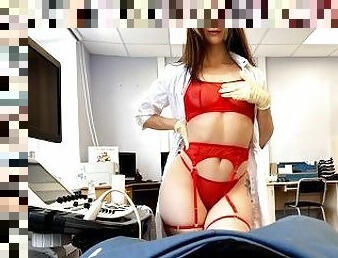 Hot Doctor Prefer To Check My Cock And Get A Cum & Missionary & Doggystyle & Blowjob 4K