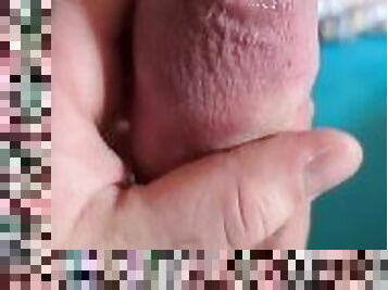 White Monster Cock Busting A Load, HUGE CUM BLAST!