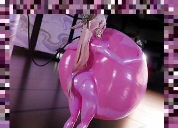 Zero Suit Yae Balloon Stuffing Inflation  Glossy Tempo