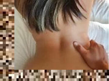 She likes it more from behind (Vacation sex)