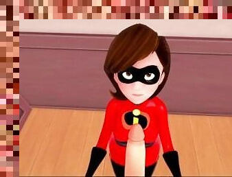 3D/Anime/Hentai, The Incredibles: Mrs.Incredible Fucked In Her Big Ass!