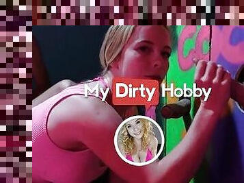 MyDirtyHobby - Gangbanged at the gloryhole