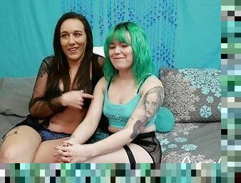 Sinn Sage and Teeny Steele Interview for QueerCrush