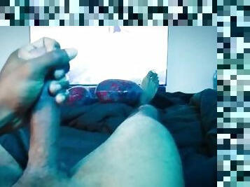 POV: Naked and Horny in Bed! BBC Cumshot