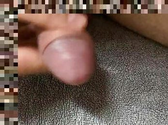 Masturbation full session from soft to cumshot big cock Close-Up POV