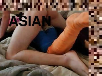 asian, pelancapan, tegar, bdsm, bertiga, terikat, suami, hubungan-sex, fetish, perhambaan