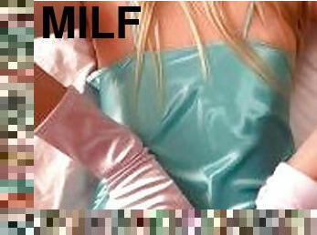 gros-nichons, amateur, mature, ejaculation-sur-le-corps, milf, branlette, sale, point-de-vue, ejaculation, blonde