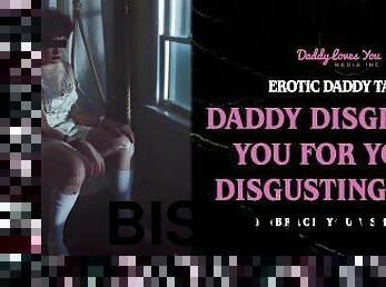 Daddy Talk: Religious Stepfather fucks you for wearing mommys clothes