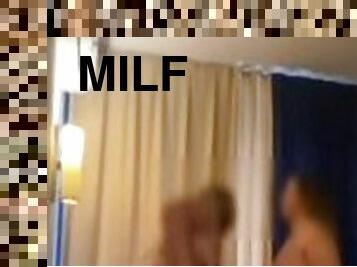 TWO MISTRESS MILFS use obedient slave/THREESOME/FFM/FACESITTING