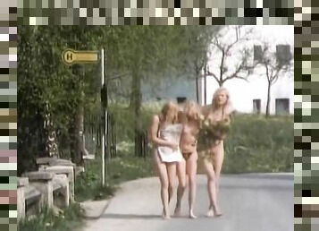 Publik, Tysk, Gruppsex, Strand, Retro, Verklighet